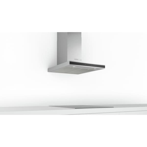 Dekorativ huva - BOSCH - DWB66FM50 - 60 cm - 4 hastigheter - Tvättbara metallfilter