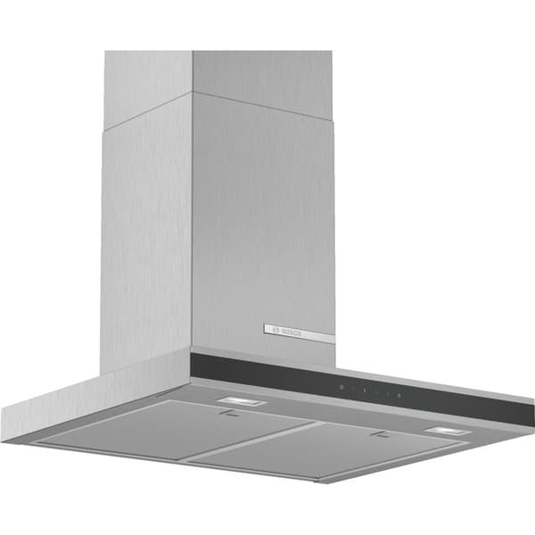Dekorativ huva - BOSCH - DWB66FM50 - 60 cm - 4 hastigheter - Tvättbara metallfilter Rostfritt stål