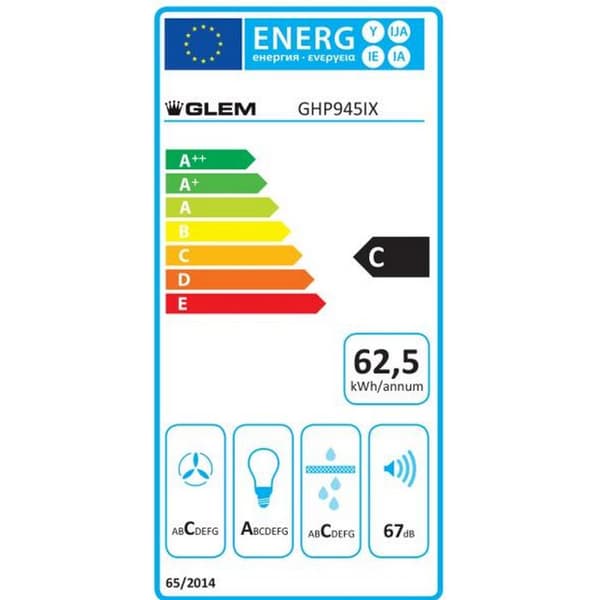 Kåpa Glem GHP645IX