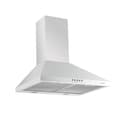 Miniatyrbild 1 av 3: Pyramidvägghuva - GLEM - GHP645WH - 500 m3/h - Tryckknappar - LED-spotlights