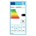 Miniatyrbild 2 av 3: Rosieres - visirhuva 60cm 348m3-h svart - rhc638-1pn