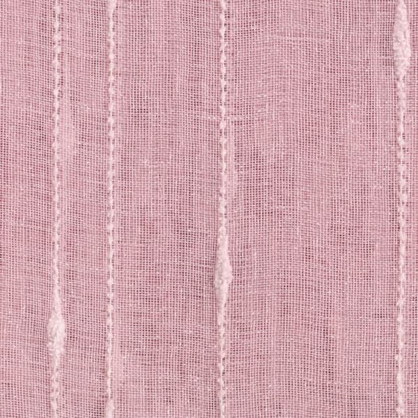 Plumetis vävd gardin "Anissa" 140 x 240 cm Atmosphera - Rosa