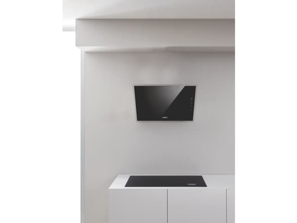Whirlpool WHVF 63F LT K, 660 m³/h, Frånluft/recirkulerande, C, A, F, 68 dB