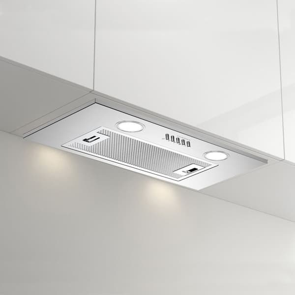 CIARRA Integrated Hua 52cm Filtreringsgrupp 300 m³/h 3 hastigheter - Evakuering eller återvinning LED - Rostfritt stål