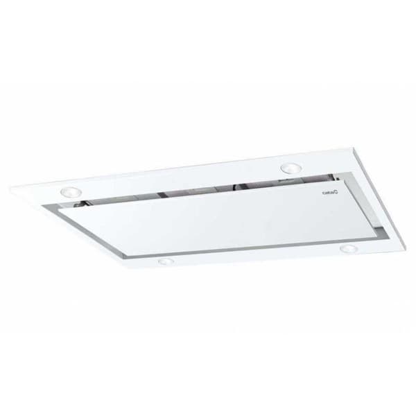 Cata Dekorativ Huva Isla Vega X 1 M Silver Vit