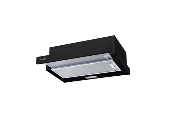 CATA TFB-5160 BK - Panser - teleskopisk - Nisje - bredde: 54.9 cm - dybde: 28.2 cm - ekstraksjon og resirkulasjon (-)