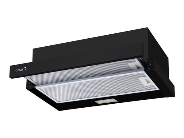 CATA TFB-5160 BK - Panser - teleskopisk - Nisje - bredde: 54.9 cm - dybde: 28.2 cm - ekstraksjon og resirkulasjon (-) Sort