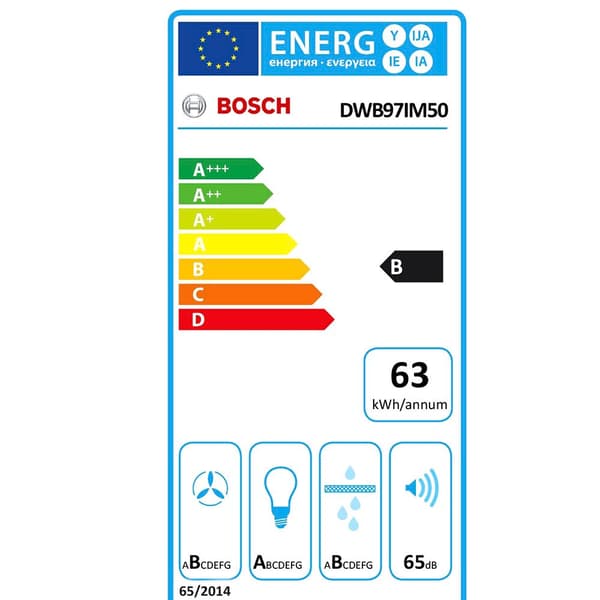 Bosch Dekorativ Hætte Serie 4 Dwb97im50 90 Cm Søvfarvet
