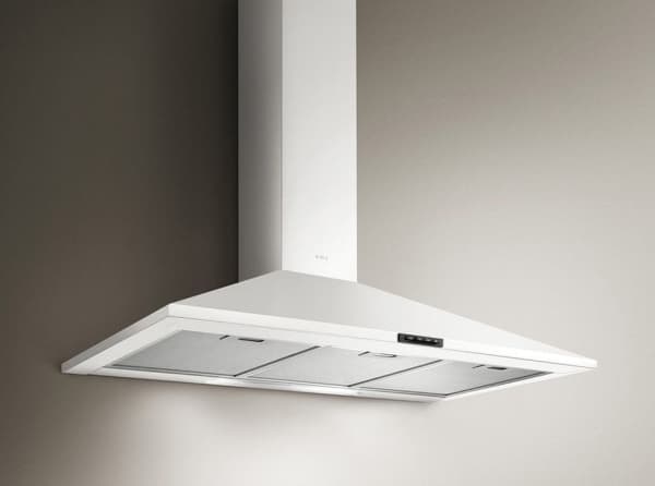Elica Missy LX WH/A/60 - Kåpa - skorsten - bredd: 59.8 cm - djup: 45 cm - utsug och återcirkulering (-) - vit