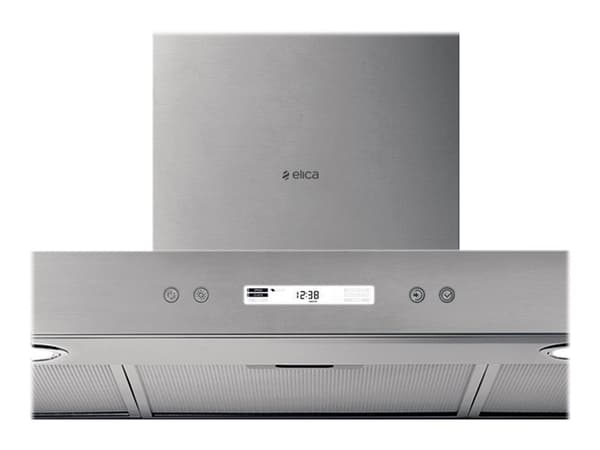 Elica Spot Plus IX/A/60 - Panser - skorsteinsflat - bredde: 59.8 cm - dybde: 45 cm - ekstraksjon og resirkulasjon (-) - rustfritt stål