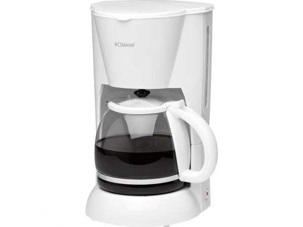 Bomann KA 183 CB, Kaffebrygger (drypp), 1,5 l, 900 W, Hvit