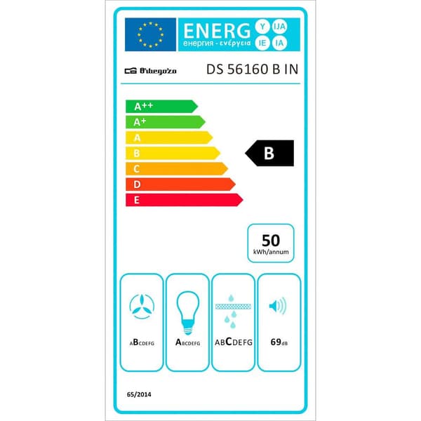 Orbegozo Dekorativ Hætte Ds 56190 B In 90 Cm