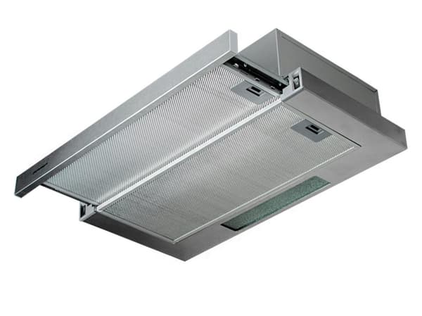 Berdsen BE-60-LW teleskopisk köksfläkt 60 cm INOX