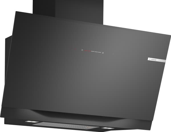 Bosch Series 8 DWK91LT60 Seinälle asennettava liesituuletin musta
