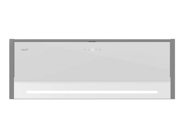 CATA RENOVA PURE AIR MNV90 GWH - Panser - integrert - Nisje - bredde: 83.2 cm - dybde: 31 cm - ekstraksjon og resirkulasjon (med ekstra resirkulasjon Rustfritt stål