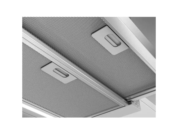 Electrolux LFP416X - Kåpa - teleskopisk - bredd: 59.8 cm - djup: 30 cm - utsug och återcirkulering (-) - grå