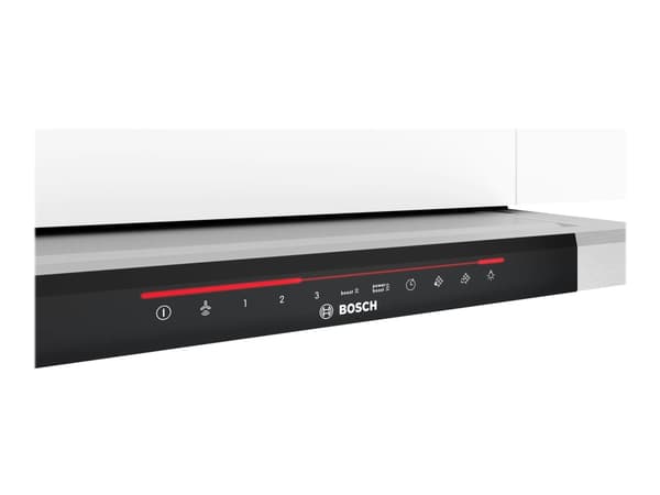 Bosch Serie | 8 DFS067K51 - Kåpa - teleskopisk - Fördjupning - bredd: 52.4 cm - djup: 29 cm - utsug och återcirkulering (-) - med inbyggd motor - ros