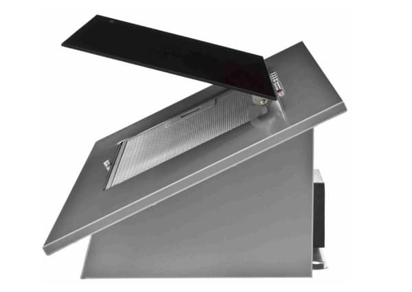 Akpo WK-4 Nero Eco 60 Vægmonteret Grå, Sort glas