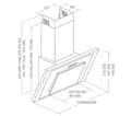 Miniatyrbillede 2 af 2: Akpo WK-4 Nero Eco 60 Vægmonteret Hvid