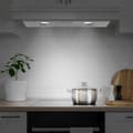Miniatyrbild 2 av 6: CIARRA Integrated Hua 52cm Filtreringsgrupp 300 m³/h 3 hastigheter - Evakuering eller återvinning LED - Rostfritt stål