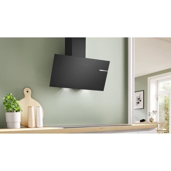 Väggdekor huva - BOSCH SER2 - DWK85DK60 Svart - L: 790 mm x D: 325 mm