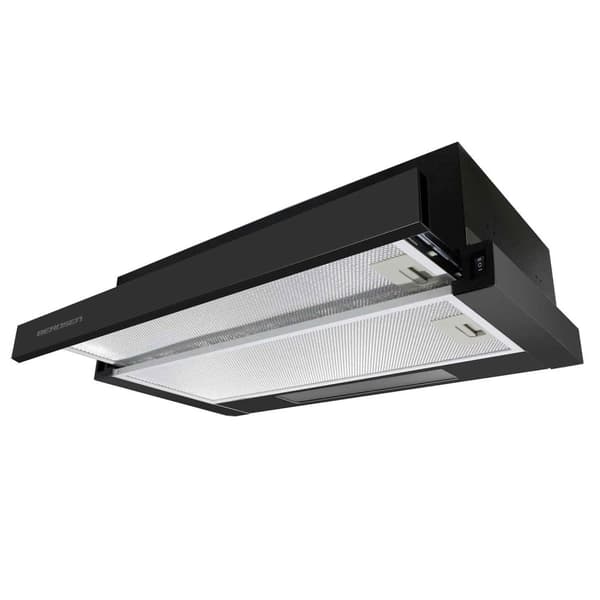 Teleskopemhætte Berdsen BT-230 mat sort