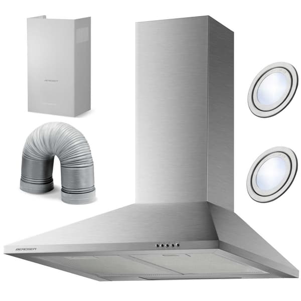 Køkkenskorstenshætte 60 cm Berdsen BT-213 INOX