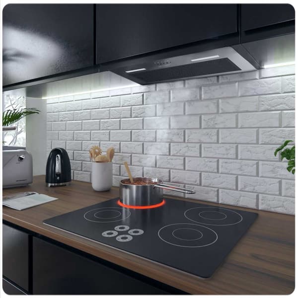 Underskåpsfläkt 52cm svart BT-236