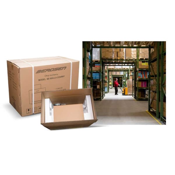 Underskåpsfläkt 52cm svart BT-236