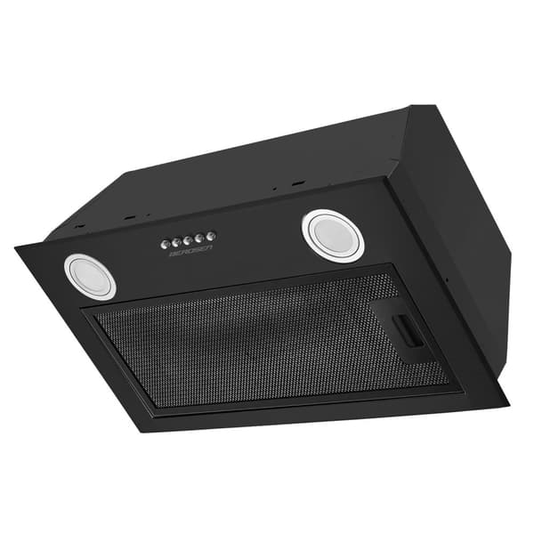 Underskabs-emhætte 60 cm sort BE-50
