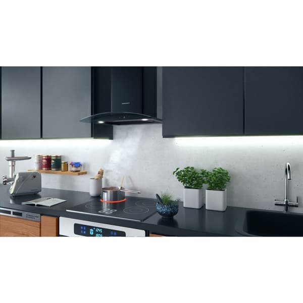 Emhætte 60 cm Sort Berdsen BT-216