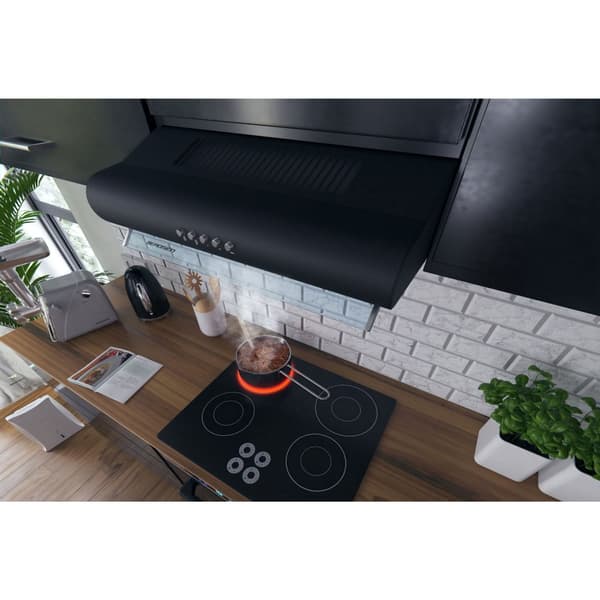 Spiskåpa under skåpet - 60 cm absorbator Berdsen BE-10-A svart