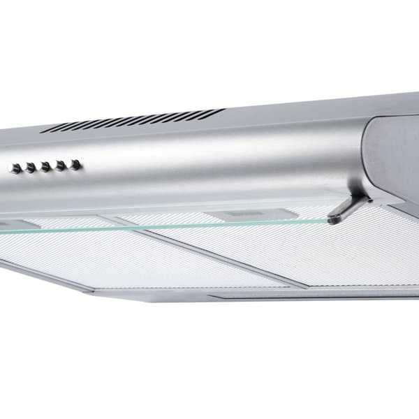 Underskabs-emhætte - 60 cm absorber Berdsen BE-10-A INOX