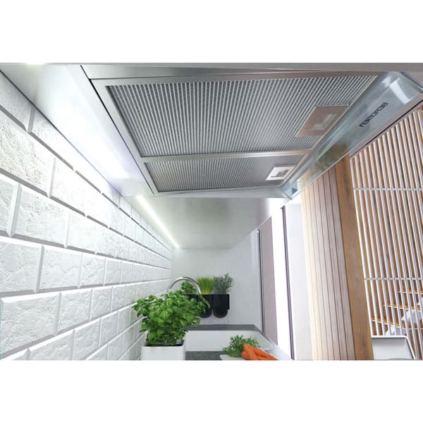 Underskabs-emhætte - 60 cm absorber Berdsen BE-10-A INOX