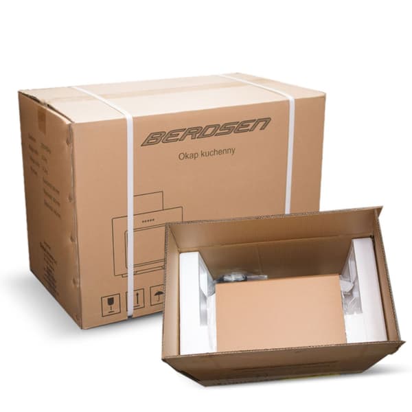Underskabs emhætte - 60 cm absorber Berdsen BE-10-A hvid