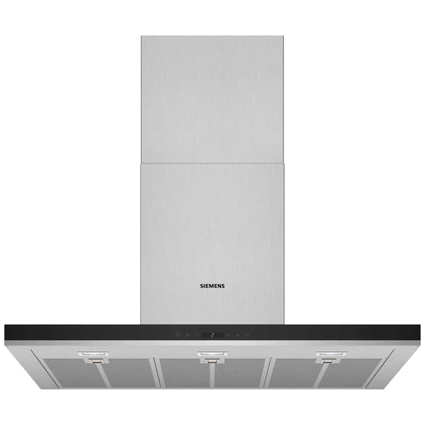 Siemens Iq500 Lc98bip50 Dekorativ Emhætte 90 Cm Grå One Size / EU Plug Rostfritt stål