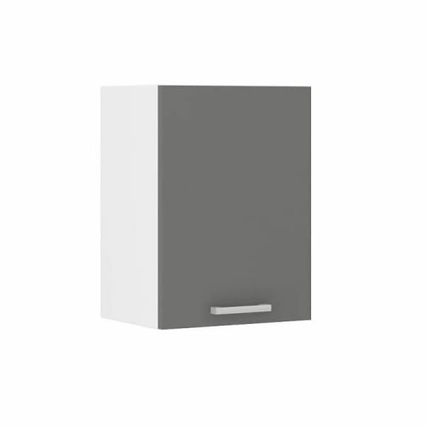 Keittiökalusteet Tumman harmaa PVC lastulevy (40 x 31 x 55 cm)