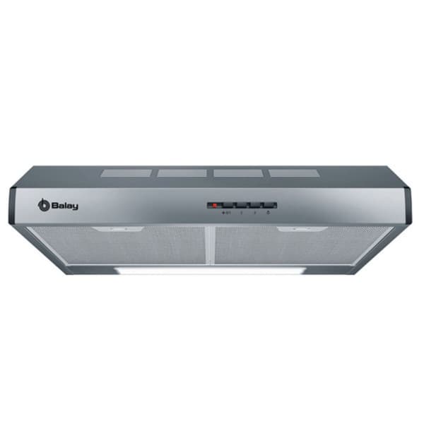Konventionell fläkt Balay 3BH263MX 60 cm 350 m3/h 72 dB 146W Silvrig Stål