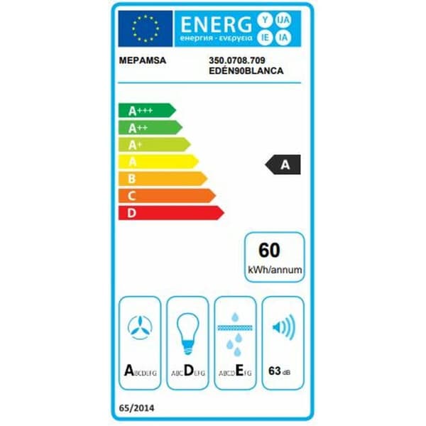 Konventionell fläkt Mepamsa EDEN 90 Stål