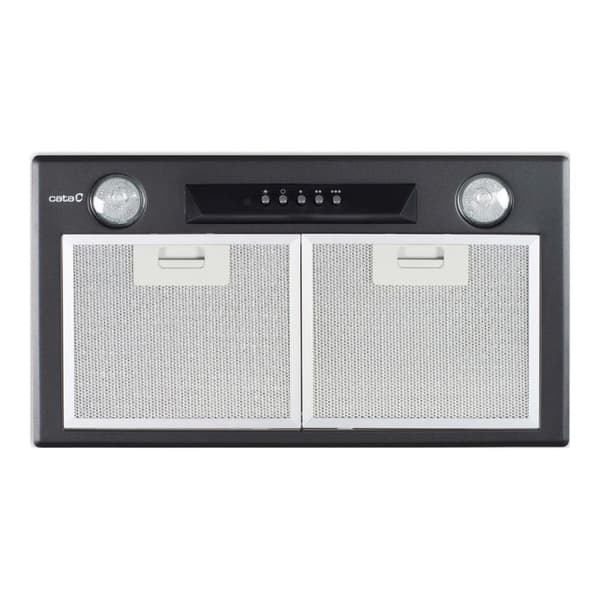 Damphette Cata GTPLUS45BK Svart Sort, Rustfritt stål