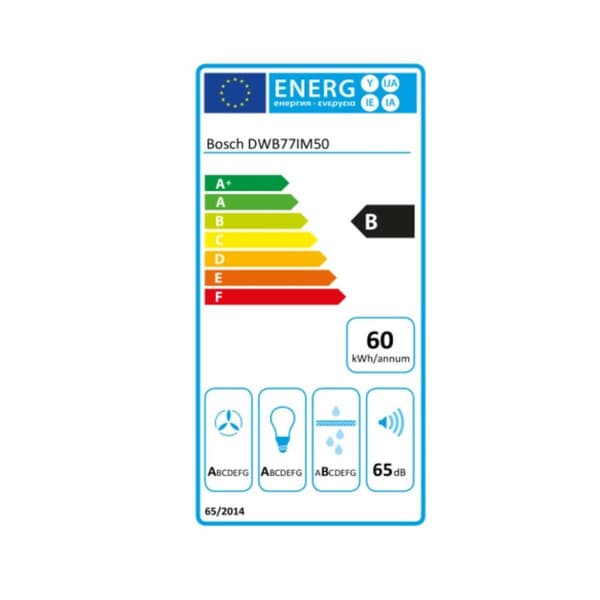 Liesituuletin BOSCH 200503608 75 cm 710 m3/h 52 dB 255W Teräs B