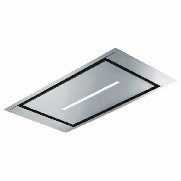 Damphette Mepamsa Cielo 740 m³/h 90cm Inox LED Stål Rustfritt stål