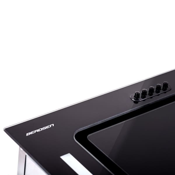 Underskabs-emhætte 52cm sort BE-52A