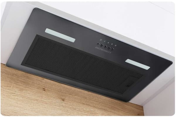 Underskabs emhætte 52cm sort BT-236