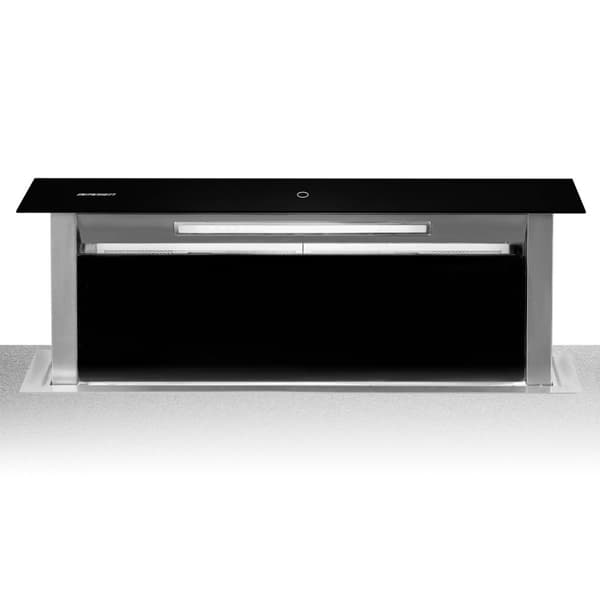 Bordplade emhætte 90cm sort BT-290