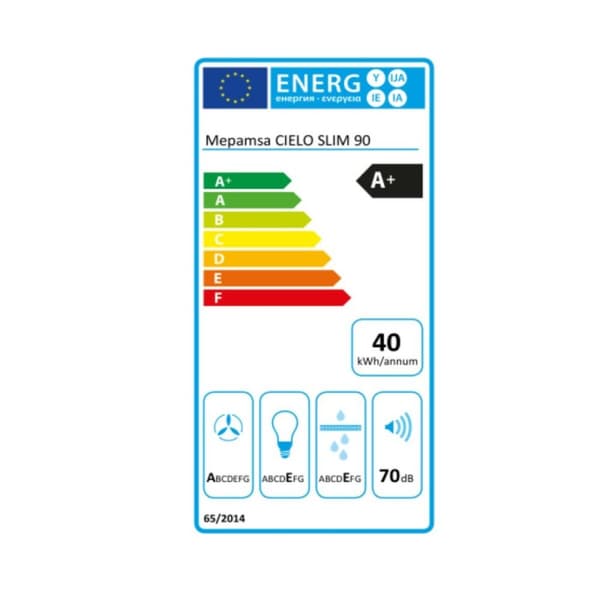 Konventionell fläkt Mepamsa 350.0528.002 90 cm 720 m3/h 145W Silvrig Stål