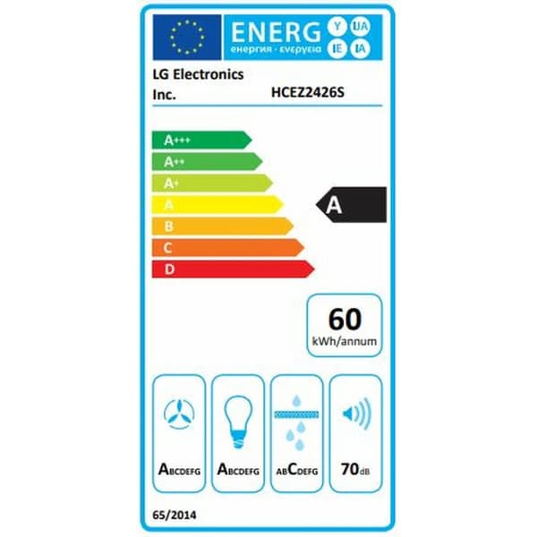 Konventionell fläkt LG HCEZ2426S