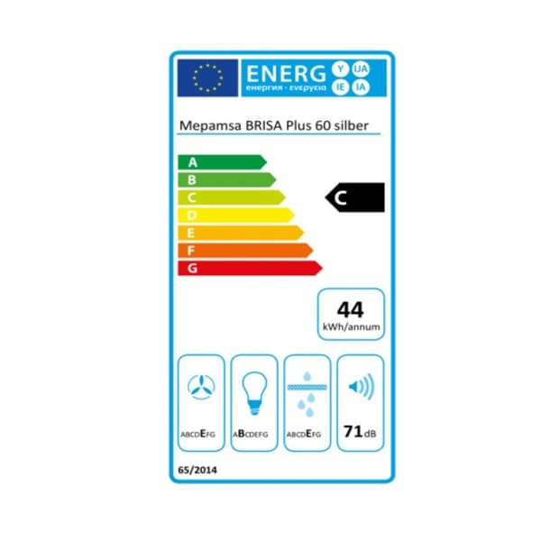 Liesituuletin Mepamsa Brisa Plus 60X 60 cm 180 m³/h C Acero inoxidable