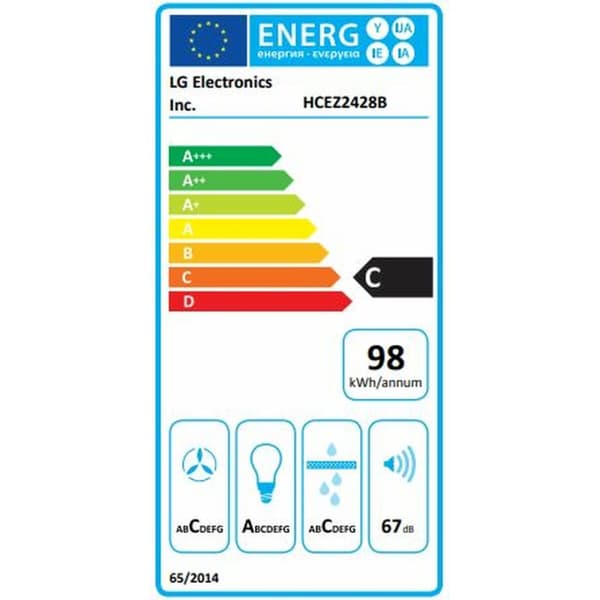 Liesituuletin LG HCEZ2428B