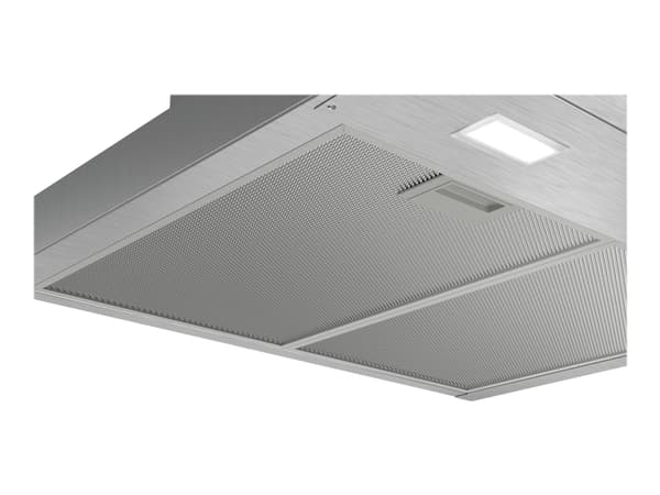 Bosch Serie | 2 DWB66BC50 - Panser - skorsteinsflat - bredde: 60 cm - dybde: 50 cm - ekstraksjon og resirkulasjon (-) - med intern motor - rustfritt